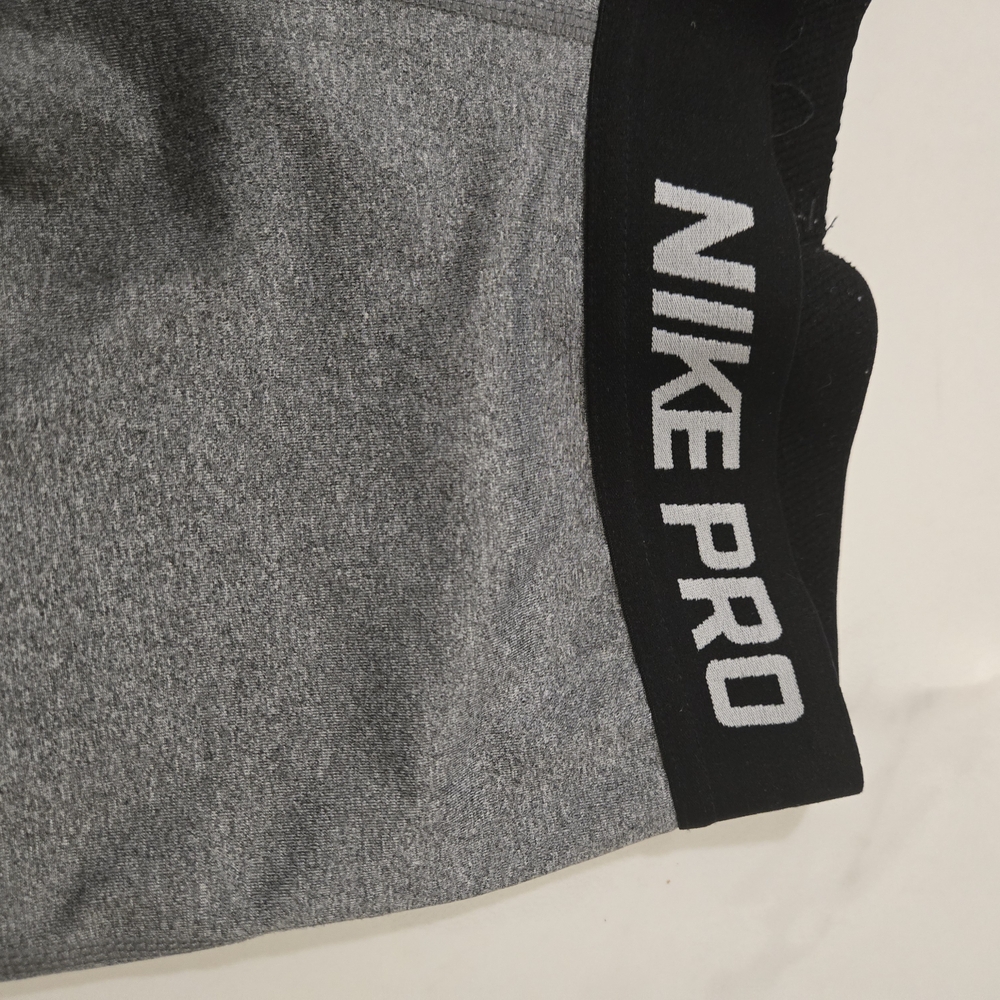Nike Pro Kids Gray Leggings - Picture 6 of 6